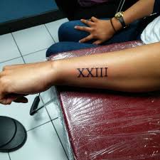 XXIII Tatouage Signification 7