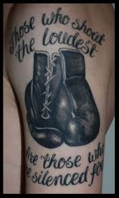 Gant de boxe tatouage signification 9