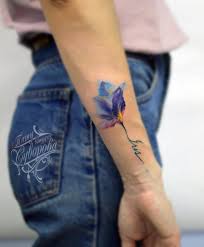 Signification de tatouage de fleur violette 19
