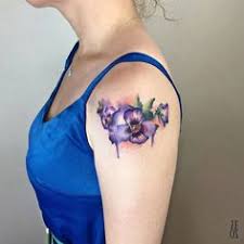 Signification de tatouage de fleur violette 21