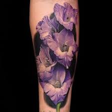 Signification de tatouage de fleur violette 32