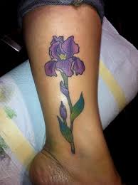 Signification de tatouage de fleur violette 34