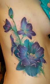 Signification de tatouage de fleur violette 35
