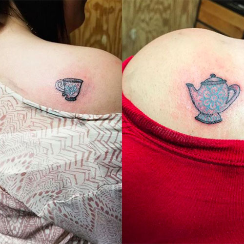 Idée de tatouage mère et enfant