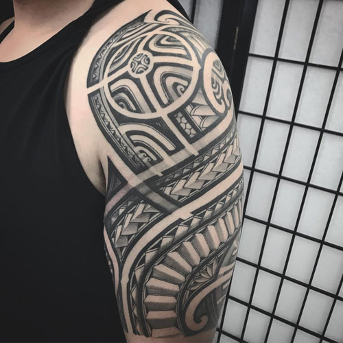 Cool Tribal Designs tatouage demi-manche