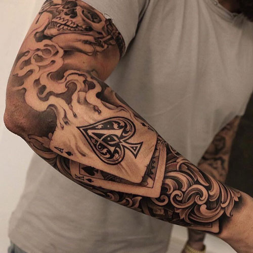Meilleures conceptions de tatouage de manche pour les hommes