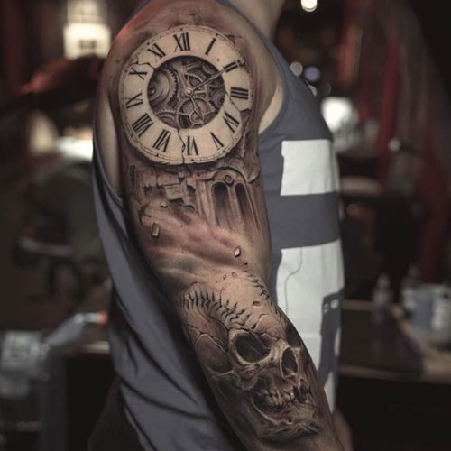 Tattoo Horloge