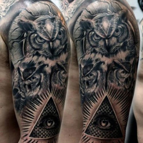 Idées de tatouage Badass Half Sleeve pour les gars