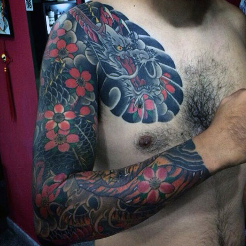 Meilleures idées de tatouage de manche pour les hommes