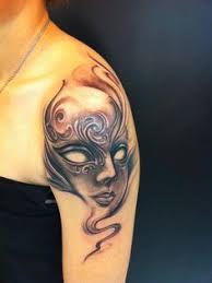 Masquerade Mask Tattoo Signification 6