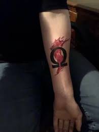 Signification de tatouage Omega 7