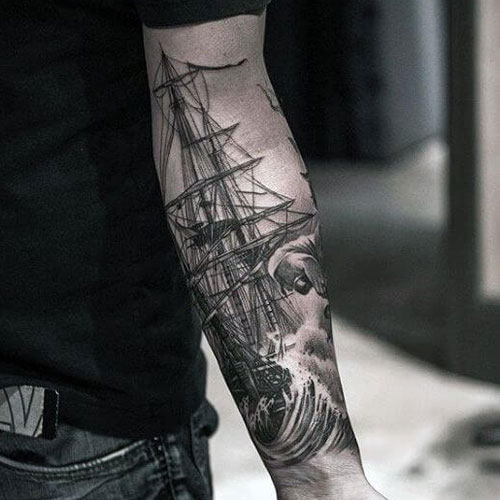 Designs uniques de tatouage d'avant-bras pour les hommes