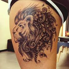 Signification de tatouage de Lion 26