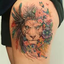 Tatouage Lion Signification 45