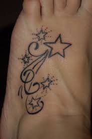 Signification de tatouage étoile filante 7