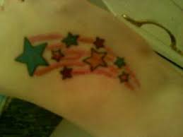 Signification de tatouage étoile filante 22