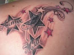 Signification de tatouage étoile filante 28