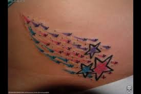 Signification du tatouage étoile filante 44