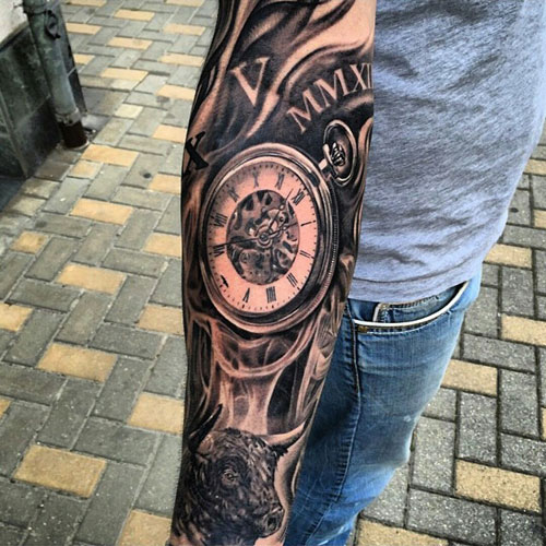 Idées de tatouage avant-bras cool pour les hommes