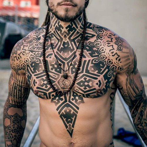 Dessins de tatouage tribal Badass pour les gars