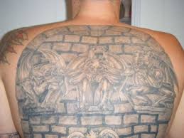 Signification de tatouage de mur de brique 15