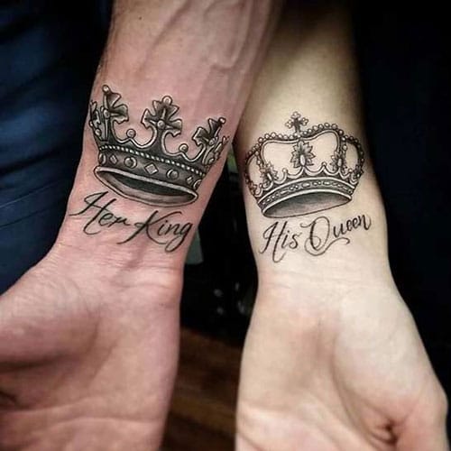 Sa reine, ses tatouages ​​de roi