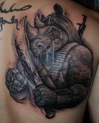 Tatouage Rhino Signification 35