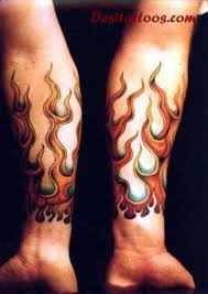 Signification de tatouage de flamme 22