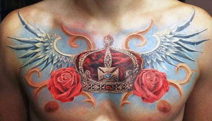 Dessins de tatouage de couronne de roi pour les hommes