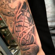 Signification de tatouage de grenade 11