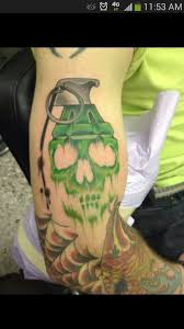Signification de tatouage de grenade 18