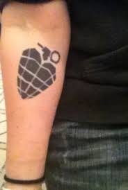 Signification de tatouage de grenade 34