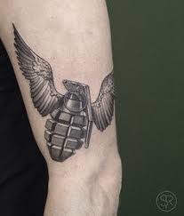 Signification de tatouage de grenade 43