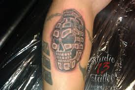 Signification de tatouage de grenade 42