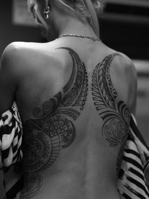 tatouages ​​de dos pour les femmes