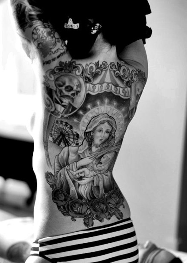 tatouages ​​de dos pour les femmes (129)