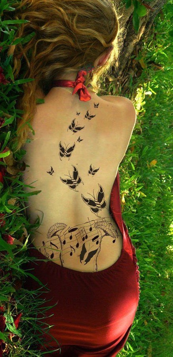 tatouages ​​de dos pour les femmes (145)