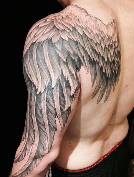 Tatouage Aile D Ange Homme