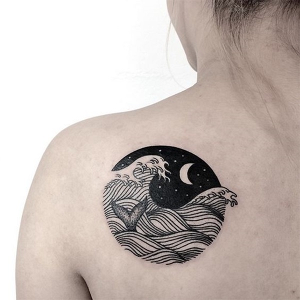 dessins de tatouage de lune (50)