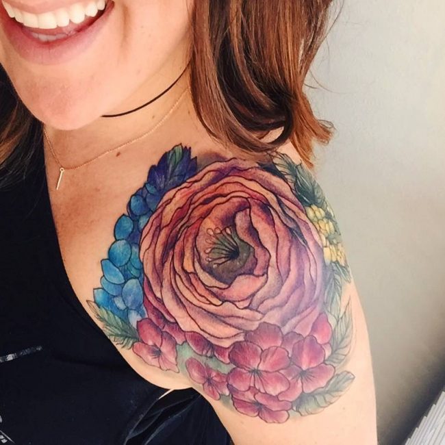 Tatouage Floral