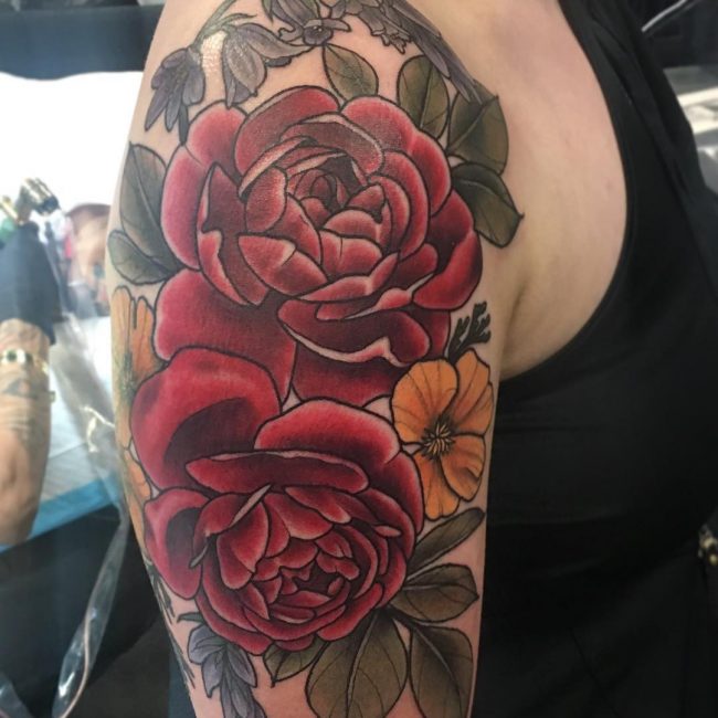Tatouage Floral