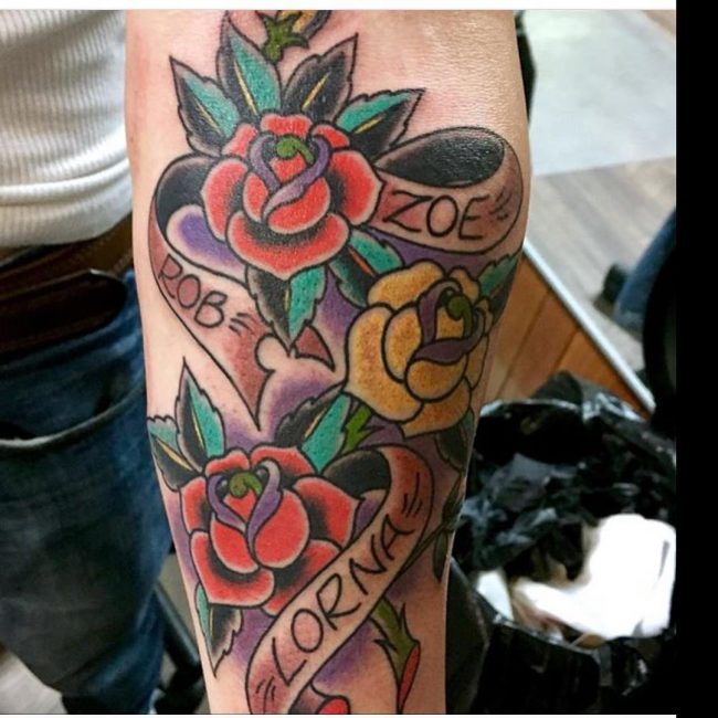 Tatouage Floral