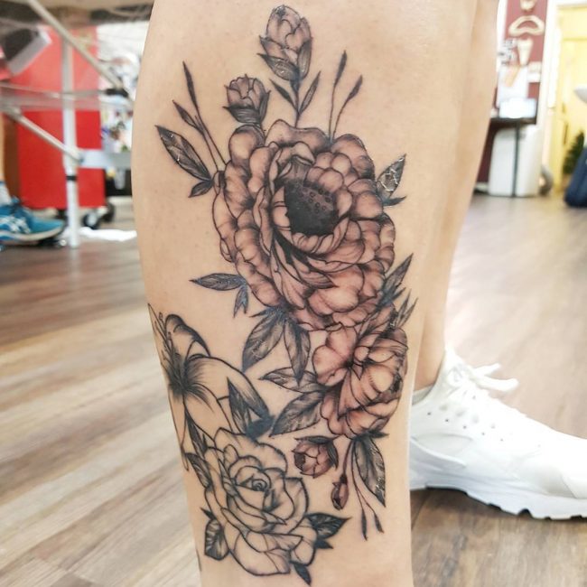 Tatouage Floral