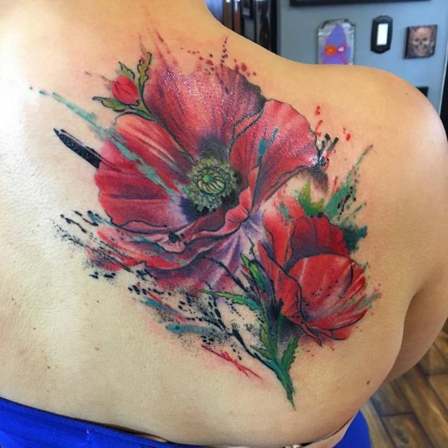 Tatouage Floral