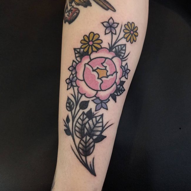 Tatouage Floral
