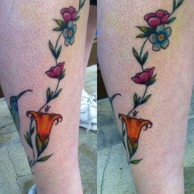 Tatouage Floral