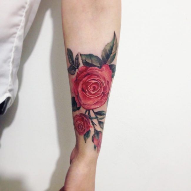 Tatouage Floral