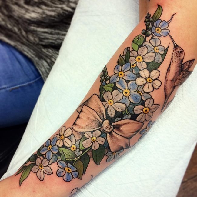 Tatouage Floral