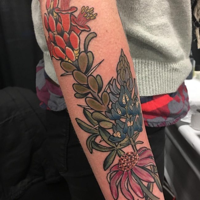 Tatouage Floral