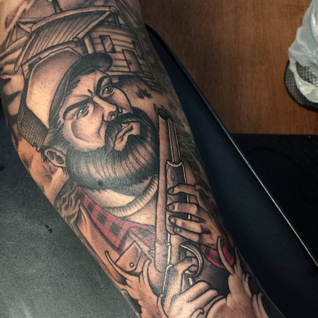 Tatouages de chasse